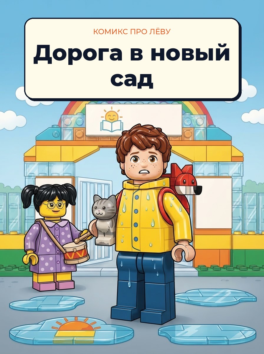Обложка комикса «Дорога в новый сад»
